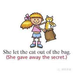 你知道习语“让猫从袋子里出来”的来源吗？