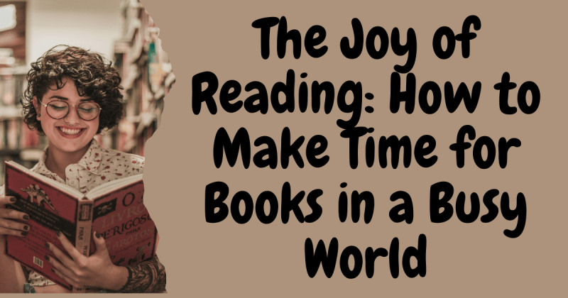 别让忙碌的生活剥夺阅读带来的乐趣！