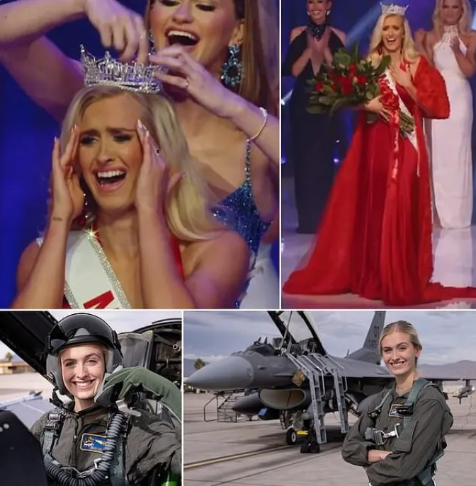 22岁战斗机飞行员变身“美国小姐”，目前在读哈佛硕士